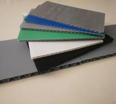 Double sided composite velvet honeycomb board