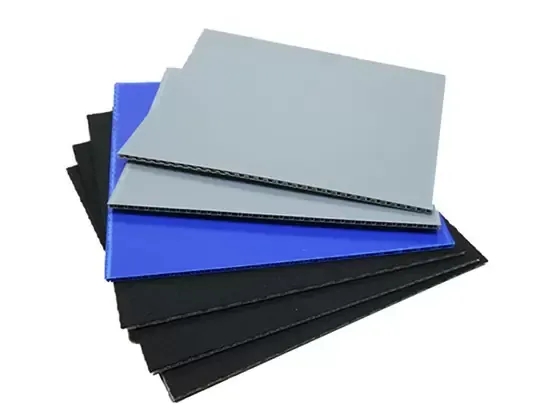 pp material hollow sheet