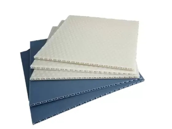 pp material hollow sheet