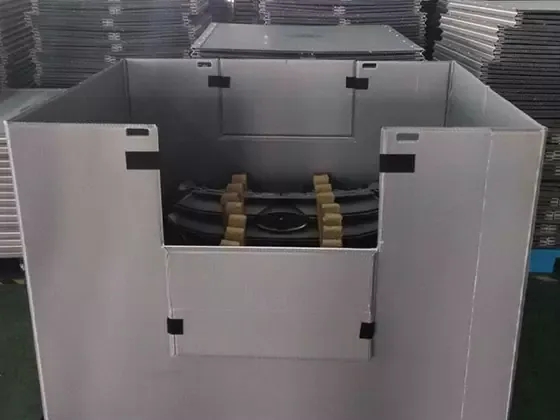 foldable plastic logistic box