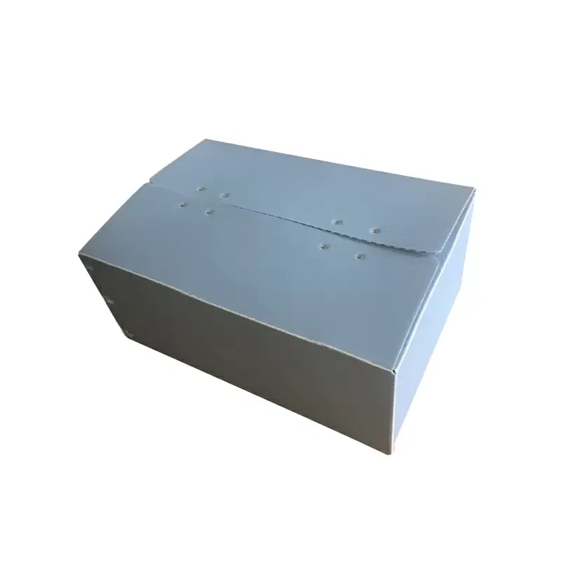 Excellent Factory Sale Customized Color Size Fluted PP Corflute Corex Correx Storage Box Container